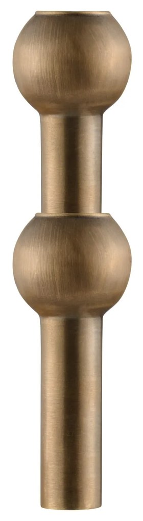 Stoff Nagel Dizajnová vázička STOFF Nagel Bronzed Brass