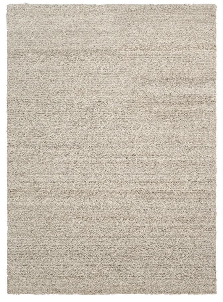 Slučkový vlnený koberec Shade, malý – béžový