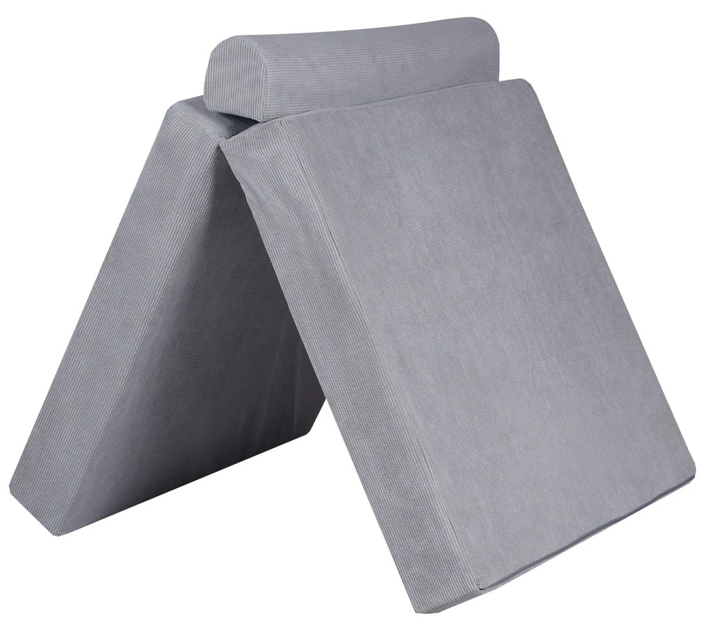 Variabilná detská pohovka MeowBaby® Premium, grey