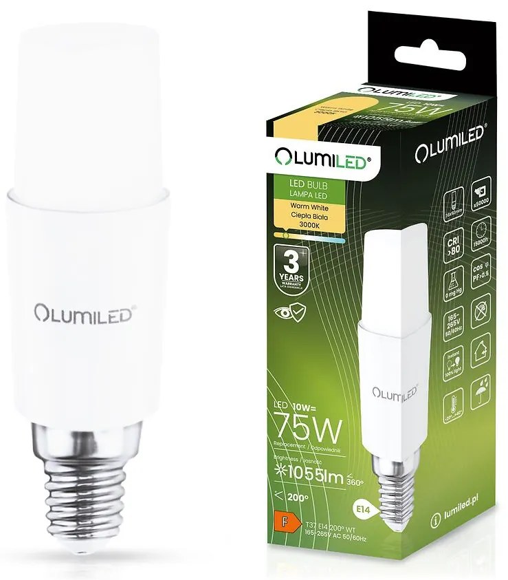 Žiarovka LED STICK 10W 1055LM E14 CB CCD