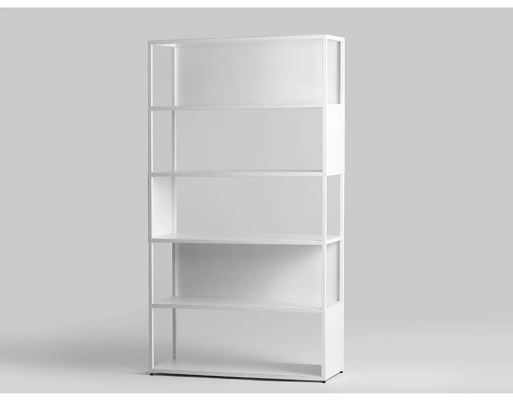 Biela Knižnica Hyller 100 × 35 × 180 cm CUSTOMFORM
