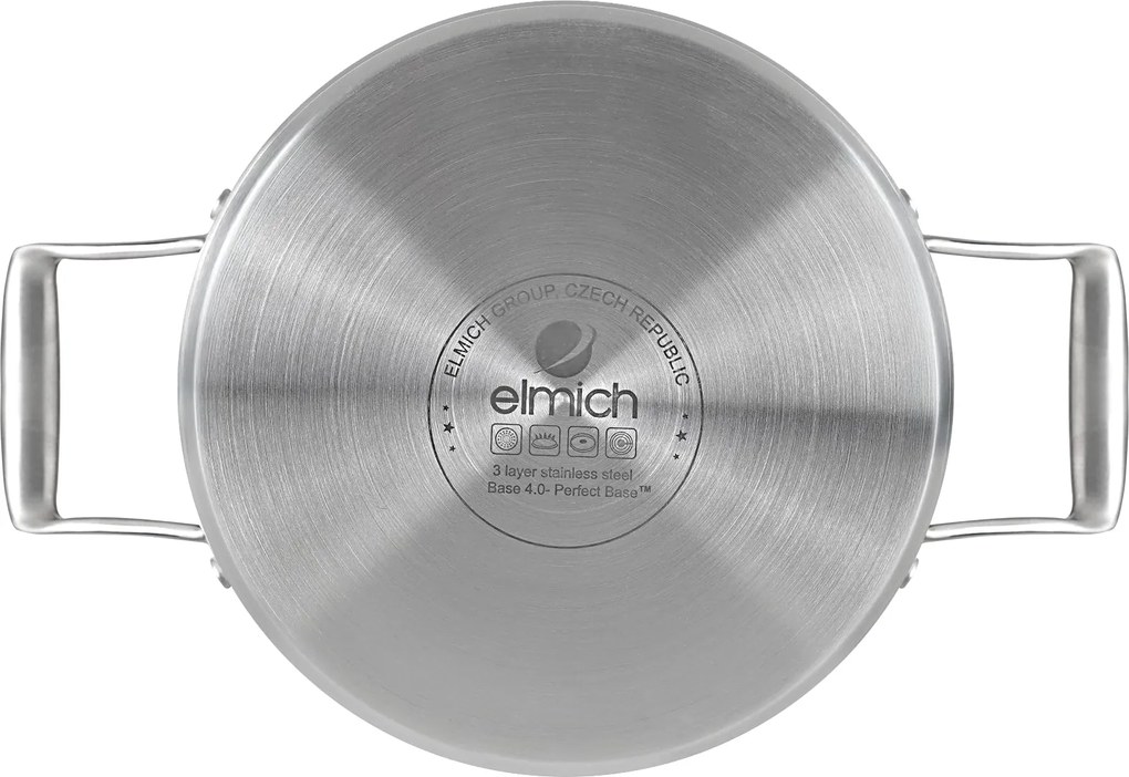 Elmich Trojvrstvový nerezový hrniec Tria Plus Ø 18 cm (2L)