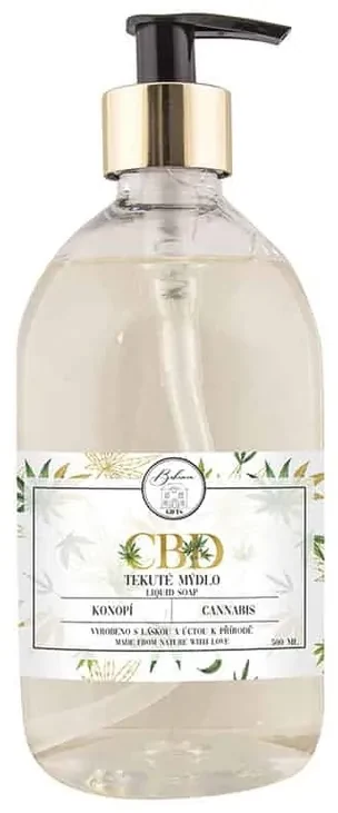Bohemia Gifts Tekuté mydlo s CBD, 500 ml