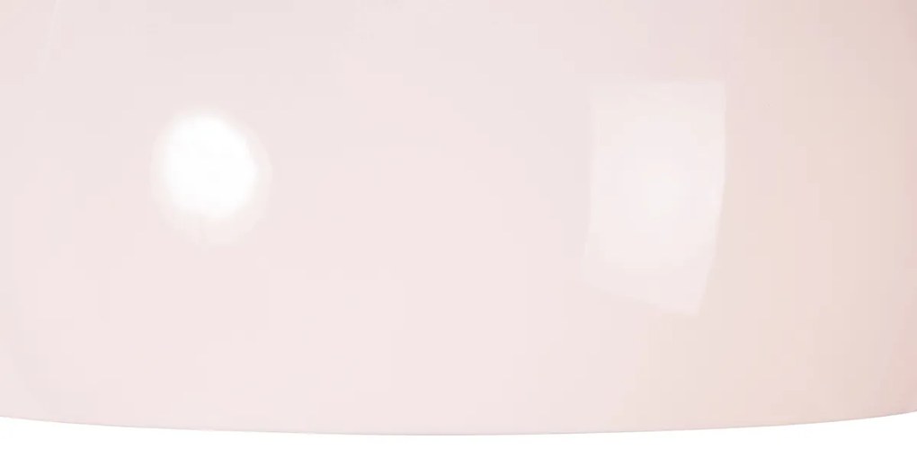 Inteligentná oblúková lampa chrómová s bielym tienidlom vrátane Wifi A60 - Arc Basic