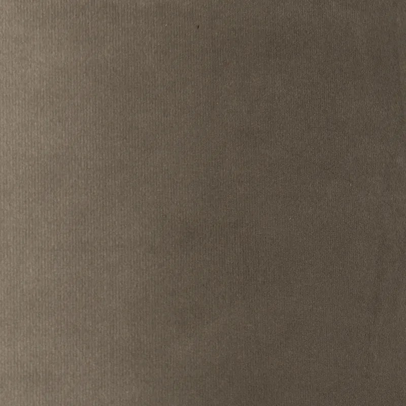 Zamatový tienidlo taupe 35/35/20 so zlatým vnútrom