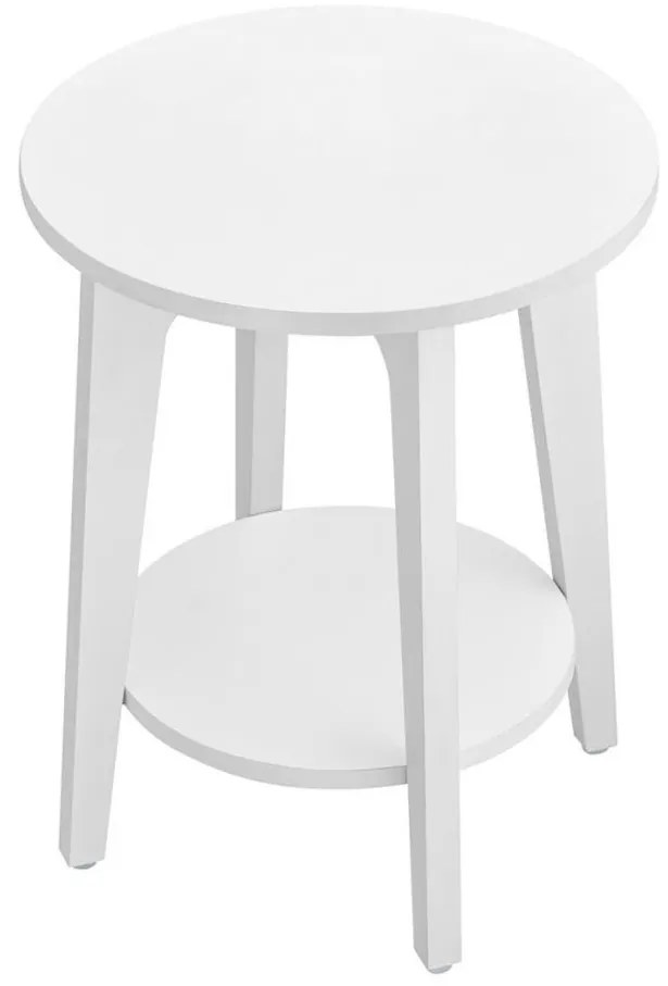 Odkladací stolík KAEL biela