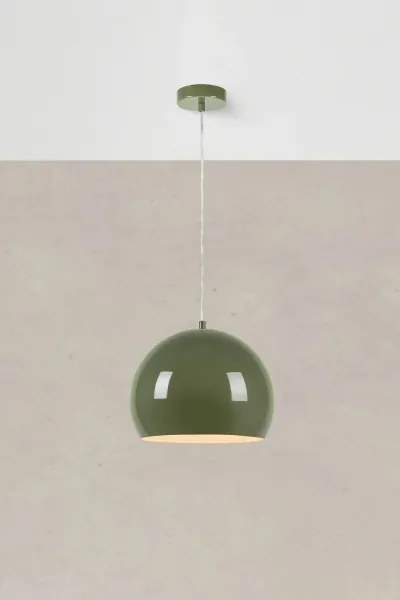 Markslöjd 108988 - Závesný luster POP na lanku 1xE27/40W/230V priemer 28 cm zelený