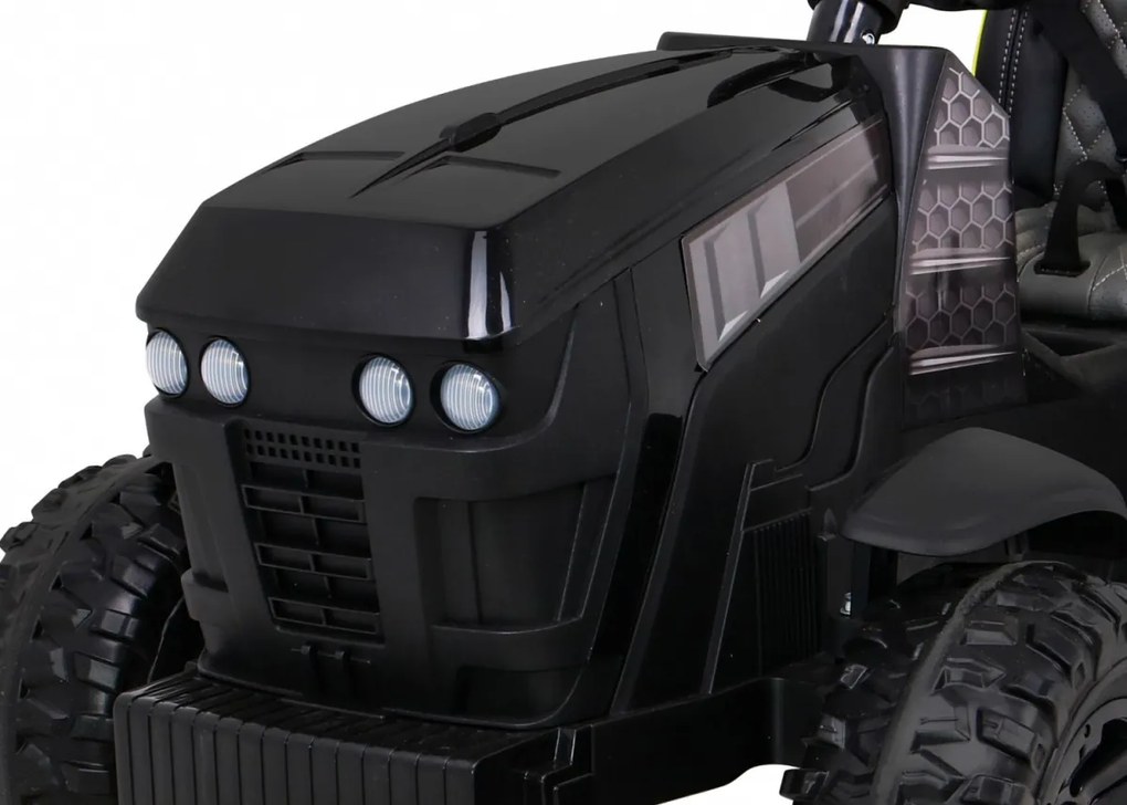 Ramiz Titánový traktor s prívesom čierny