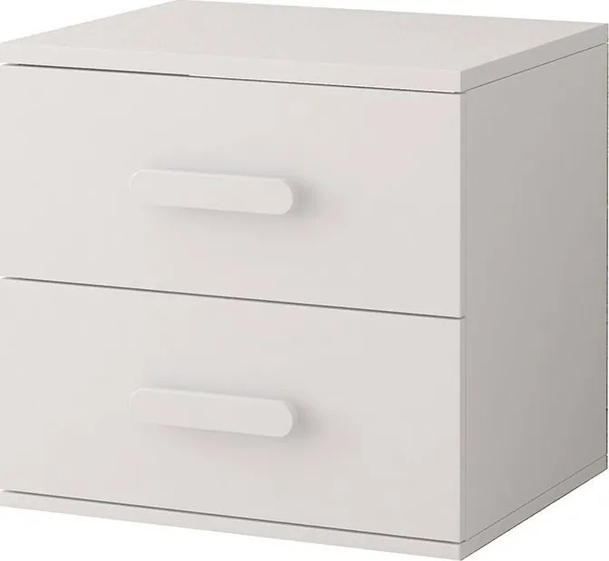 Nočný stolík SMYK - biely (viac variant)