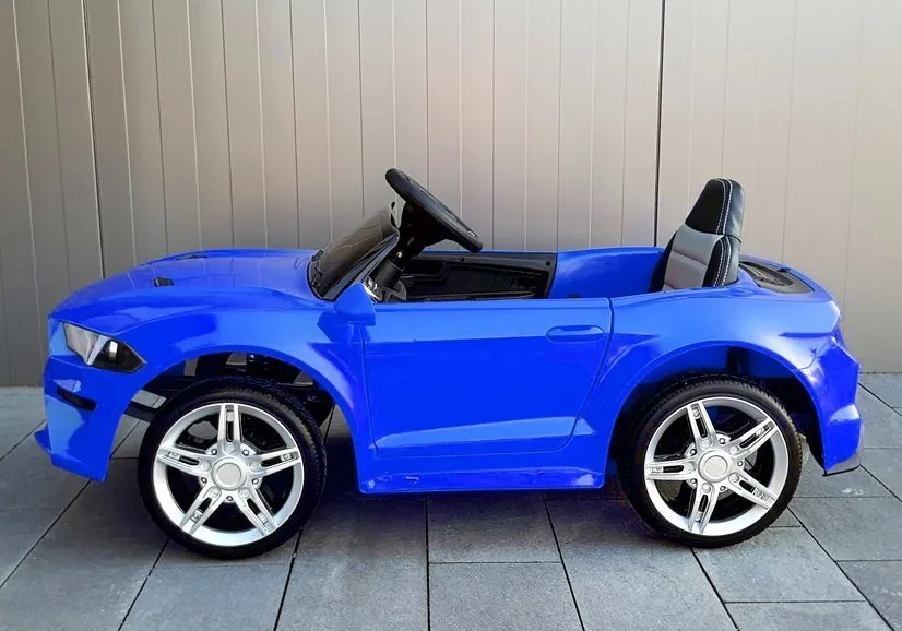 LEAN CARS Elektrické športové autíčko BBH-718A, LED, MP3, diaľkové ovládanie, modré