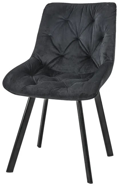 Jedálenská stolička SJ.33 čierna