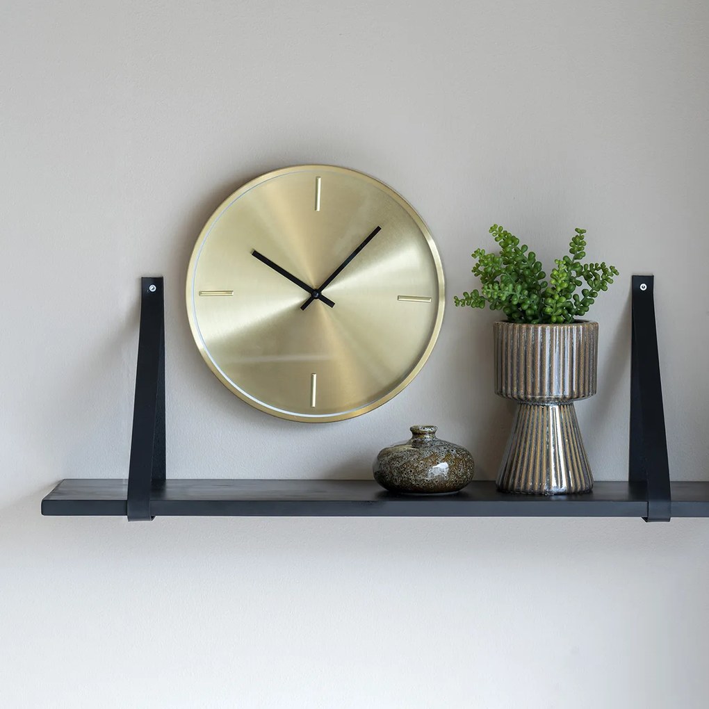Čierna Polica Forno 80 × 20 × 1.8 cm HOUSE NORDIC