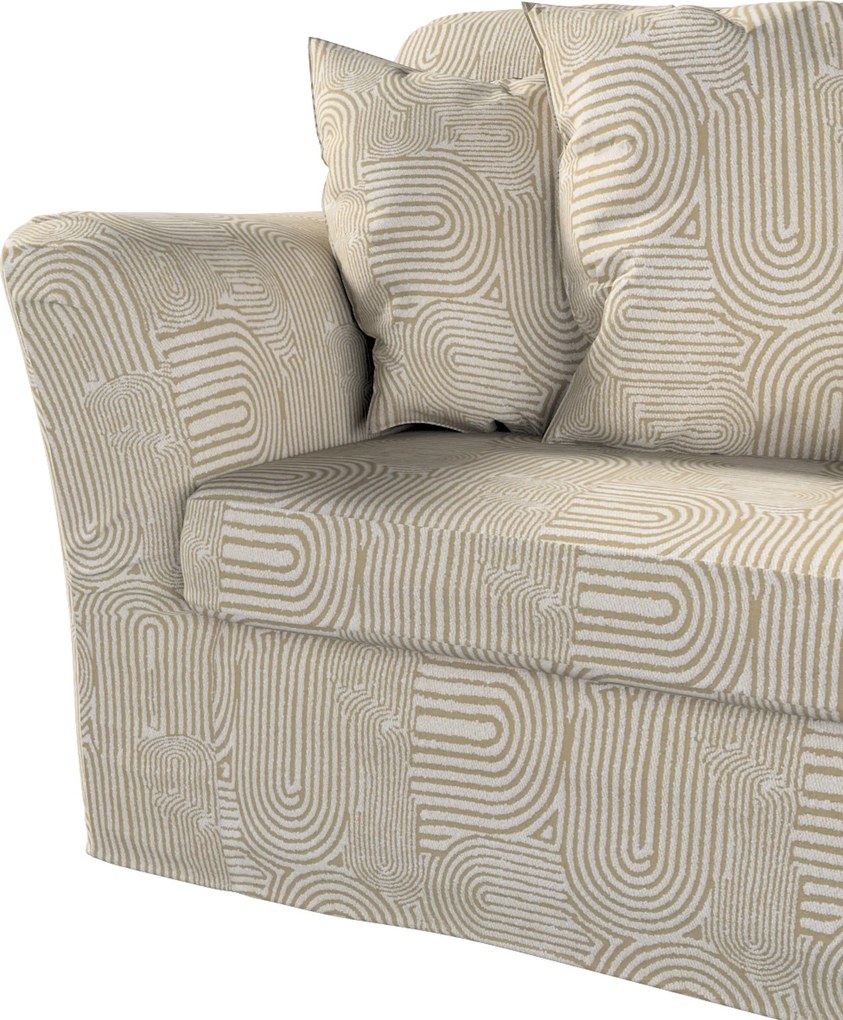 Poťah na sedačku Tomelilla (rozkladacia) farba produktu béžová látka zapletaná, vzorované
