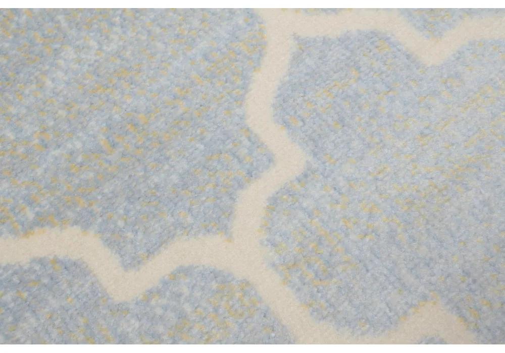 Kusový koberec PP Avera svetlo modrý 140x200cm