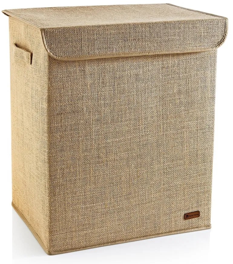 Svetlohnedý kôš na bielizeň z juty 67 l – Mioli Decor