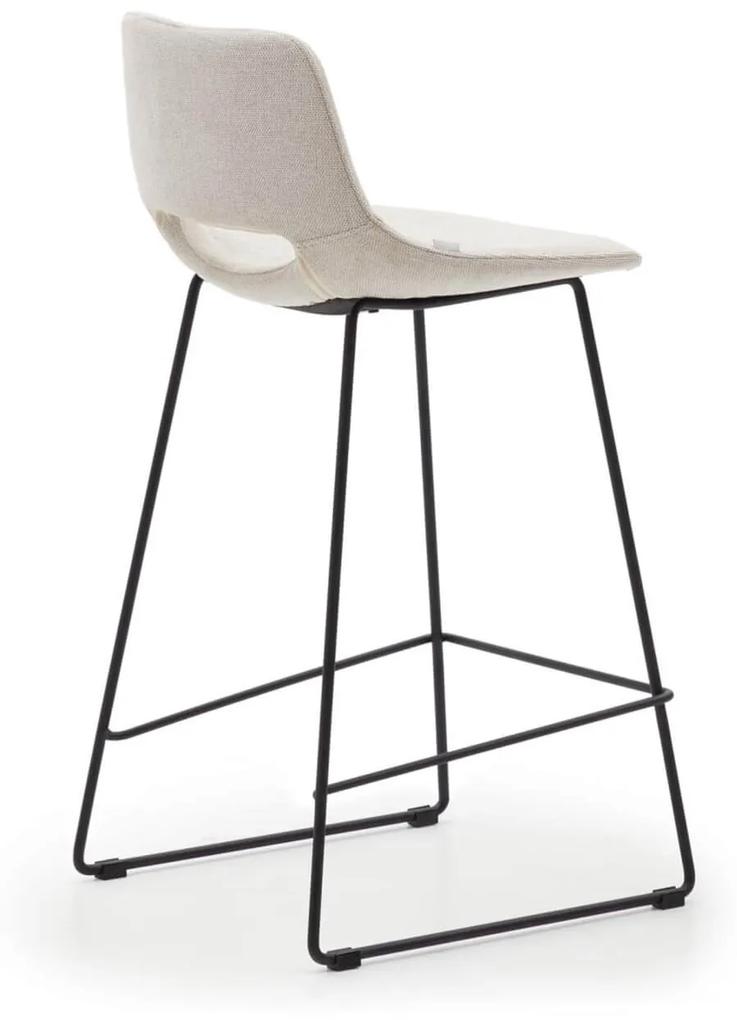 Barová stolička mira 65 cm biela MUZZA