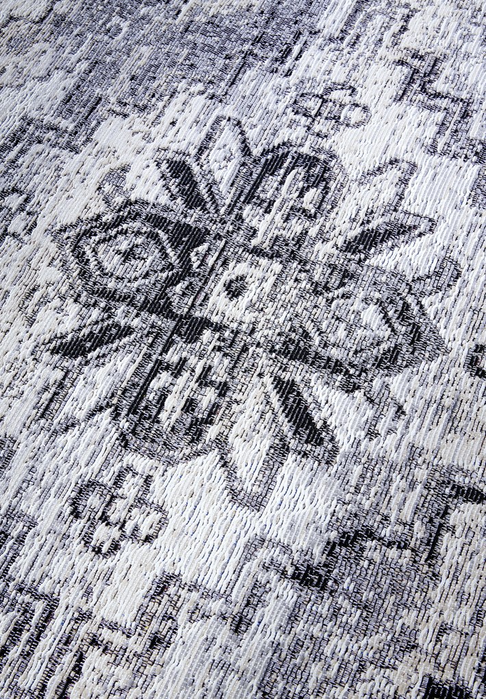 Kusový koberec Villeroy & Boch 106063 Cream, Grey – na von aj na doma, 200x285, šedá, chodba / predsieň, Villeroy & Boch