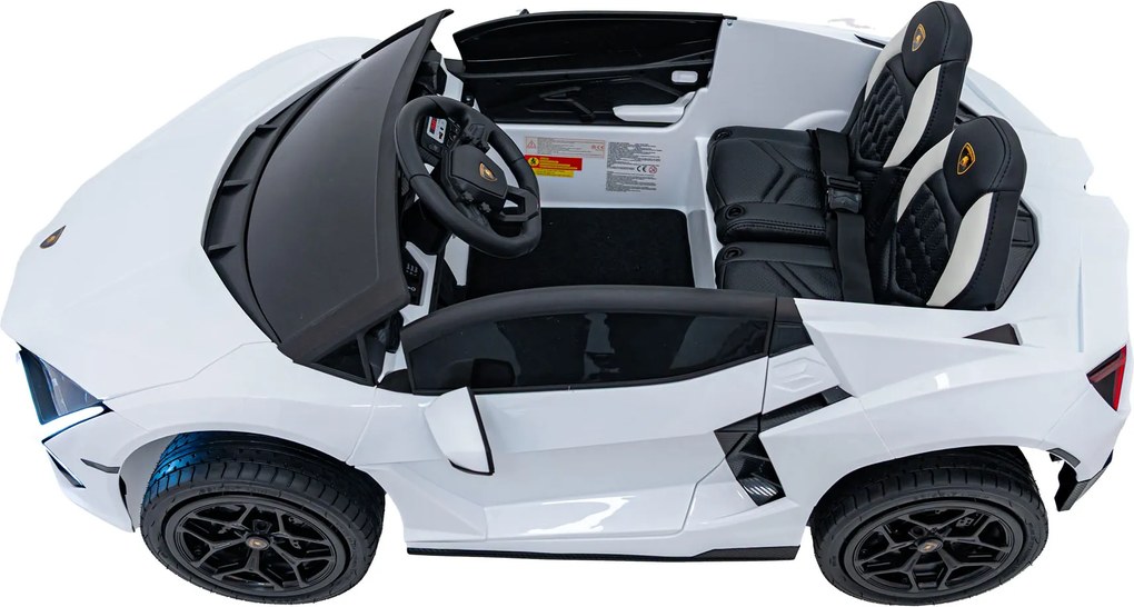 Ramiz Lamborghini Revuelto XL STRONG Biele vozidlo