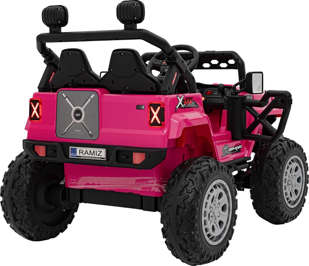 Ramiz Detské elektrické auto OFF ROAD Speed Ružové