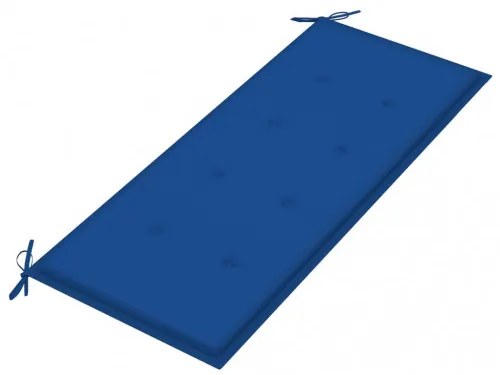 vidaXL Záhradná lavička s podložkou 120 cm akáciový masív-