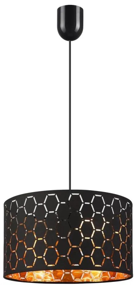 Luster na lane ULLE 1xE27/15W/230V čierny