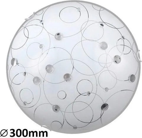 XXXLutz STROPNÉ SVIETIDLO, 30/9/30 cm - Interiérové svietidlá - 006264077001