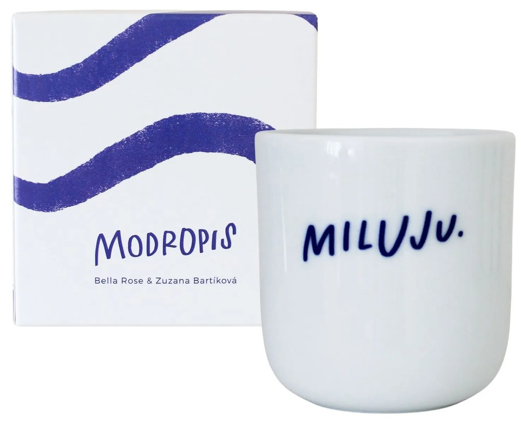 Bella Rose Porcelánový hrnček Miluju 270 ml