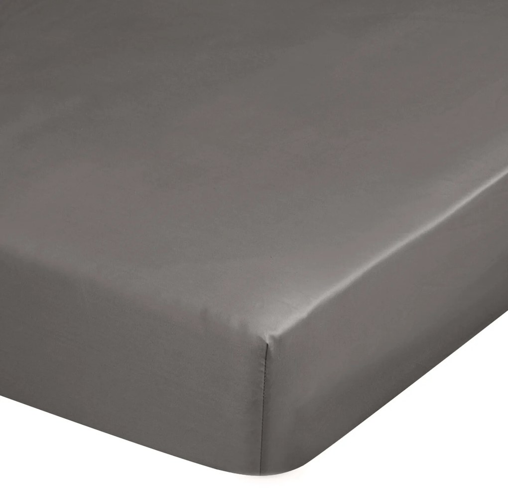MAKOSATÉNOVÉ PRESTIERADLO DINA 200X220 CM, VÝŠKA 30 CM SIVÉ