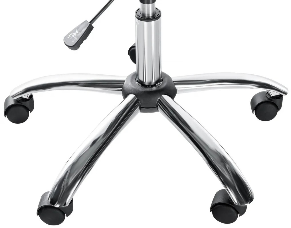 Pracovná stolička Lazio - látka - Krémová