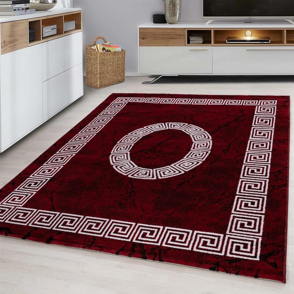 Ayyildiz Kusový koberec PLUS 8009, Červená Rozmer koberca: 80 x 300 cm