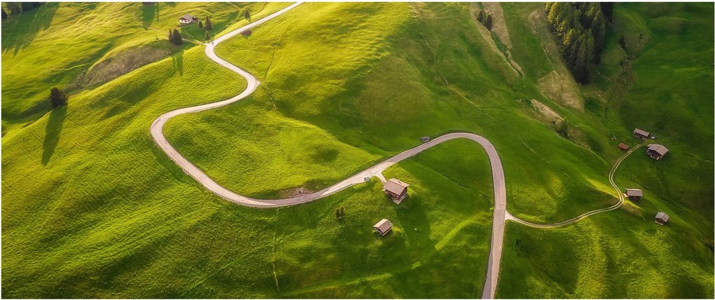 Obraz - Náhorná lúka (120x50 cm)