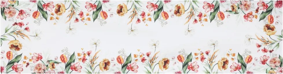 Behúň na stôl Floralis, 150x40 cm