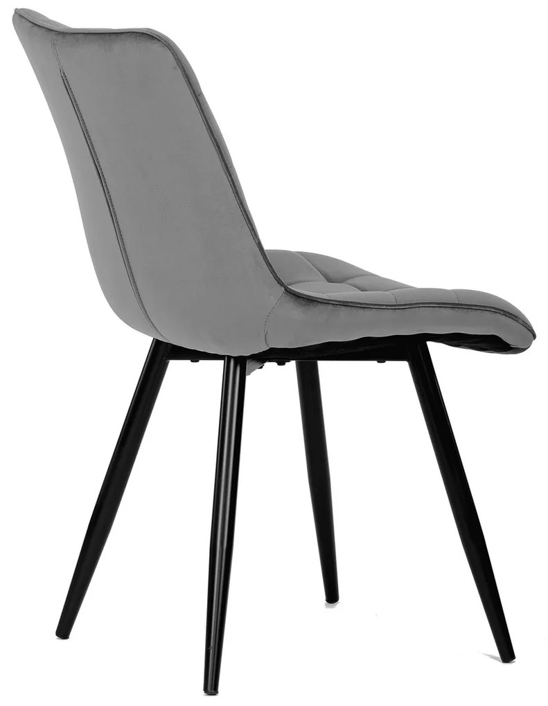 Súprava jedálenských stoličiek CT-384 GREY4, 4 ks
