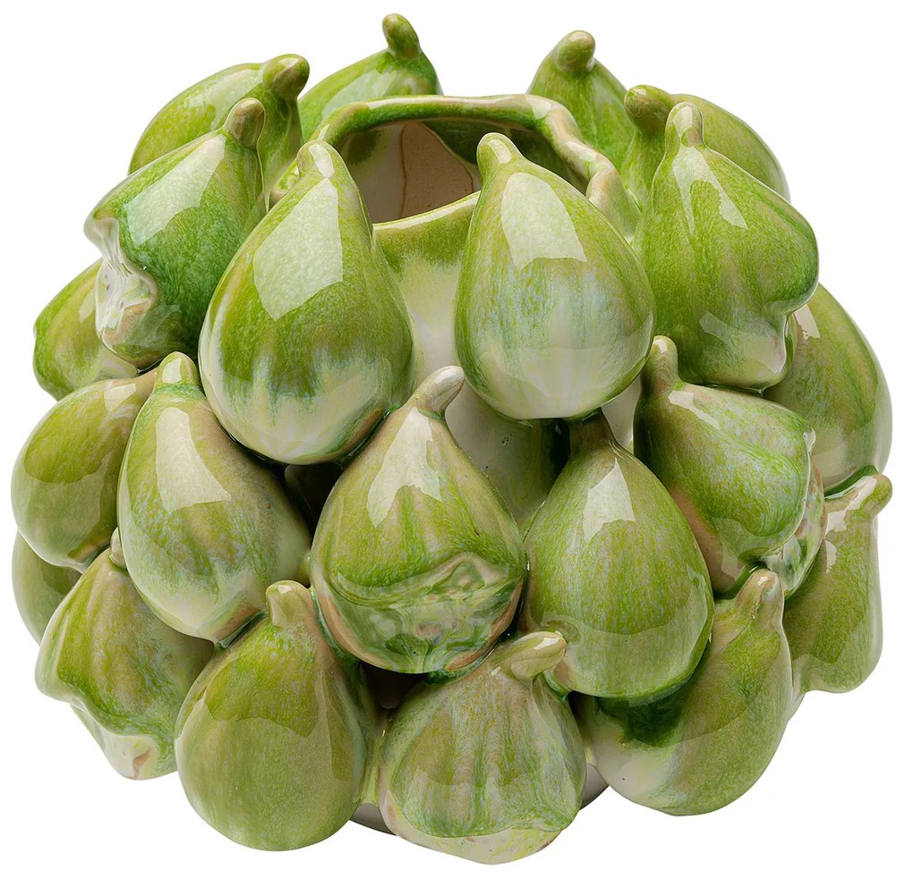 Fichi váza zelená 15 cm