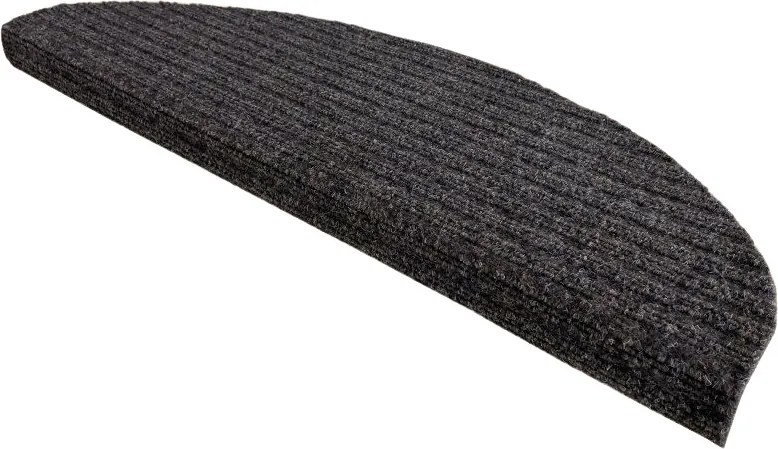 Vopi Nášľapy na schody Rio hnedé polkruh, samolepiaci - 28x65 polkruh (rozmer vrátane ohybu)