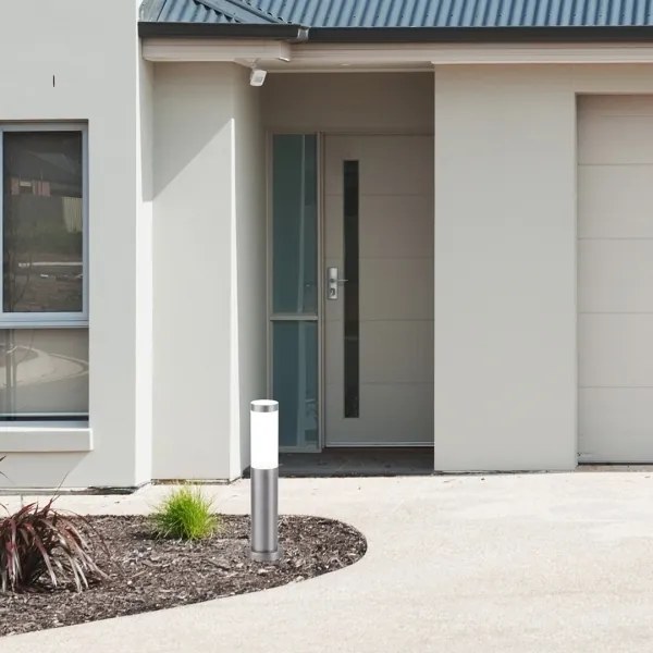 Rabalux 8263 - Vonkajšia lampa INOX TORCH 1xE27/25W IP44