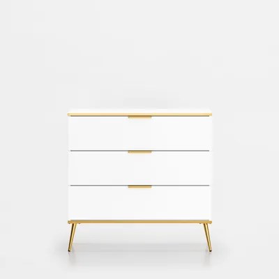 Glamour komoda VITERBO so zásuvkami