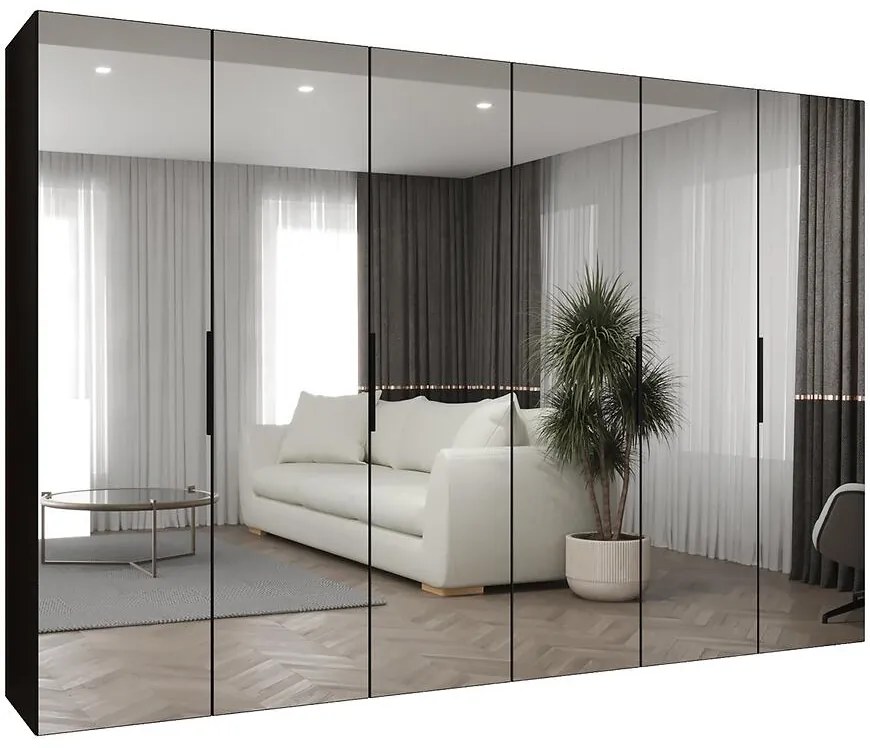 Skriňa Marbella III 300 čierna