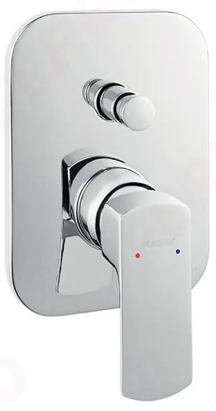 FERRO ALBA Verdeline, podomietková sprchová batéria, chrómová, BLB7PVL