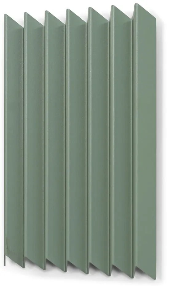 Sivozelený kovový nástenný vešiak 29 cm Sensu – Spinder Design