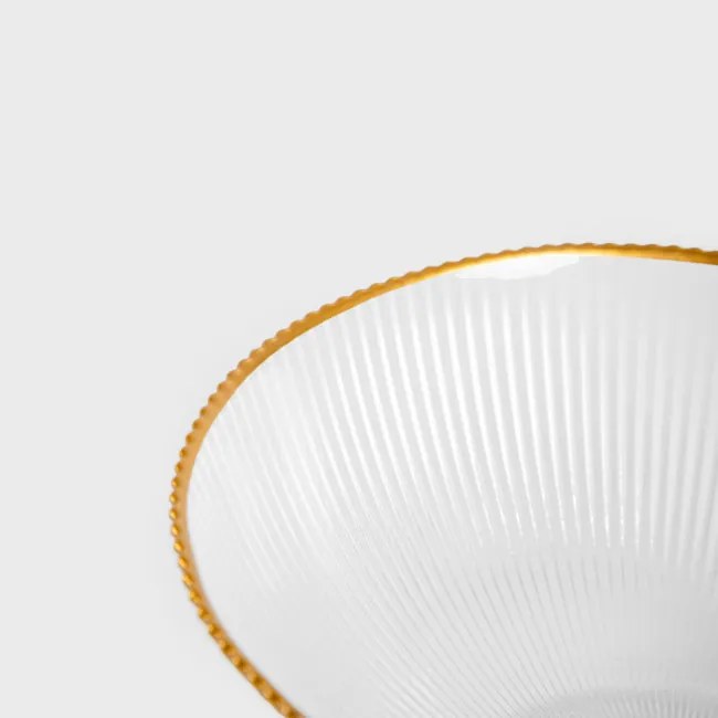 Miska LYNN so zlatým okrajom 722516