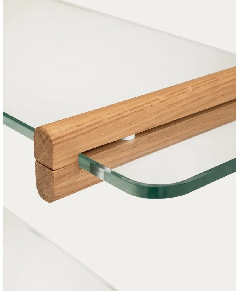 Sklenený komponent - polica 90x10 cm Sitra – Kave Home