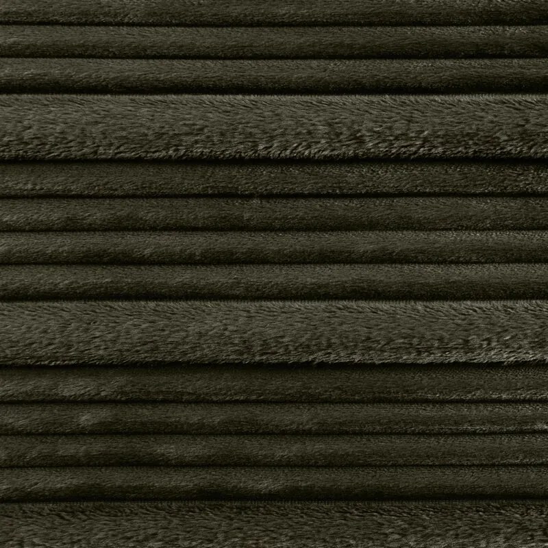 Dekorstudio Flanelová deka NINA v olivovej farbe Rozmer deky: 200x220cm