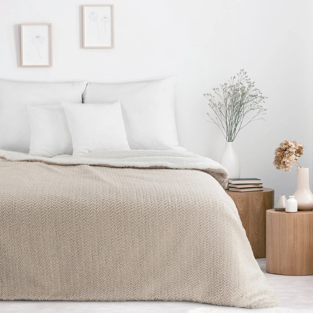 DEKA LARIS 130X170 CM BÉŽOVÁ