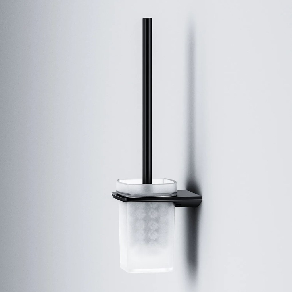 Toaletná kefa AM.PM Inspire 2.0 AIB33422 nástenná, čierna