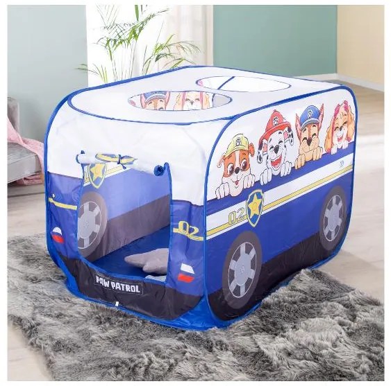 roba Stan na hranie v tvare auta (samorozkladací stan v tvare auta Labková patrola)  (100366359)