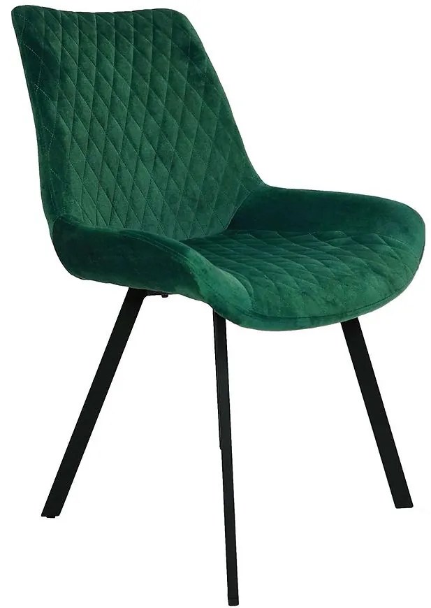 Stolička Kansas zelená