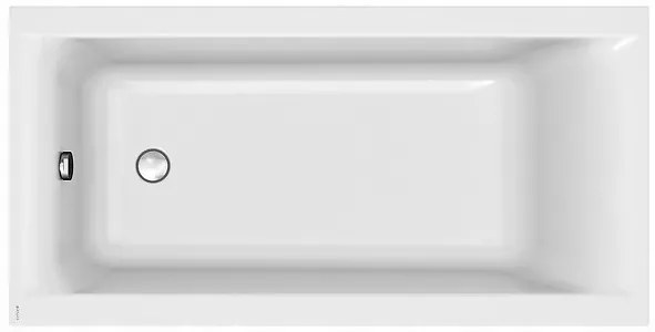 Cersanit Larga akrylátová vaňa 160x75cm + nožičky, biela, S301-305
