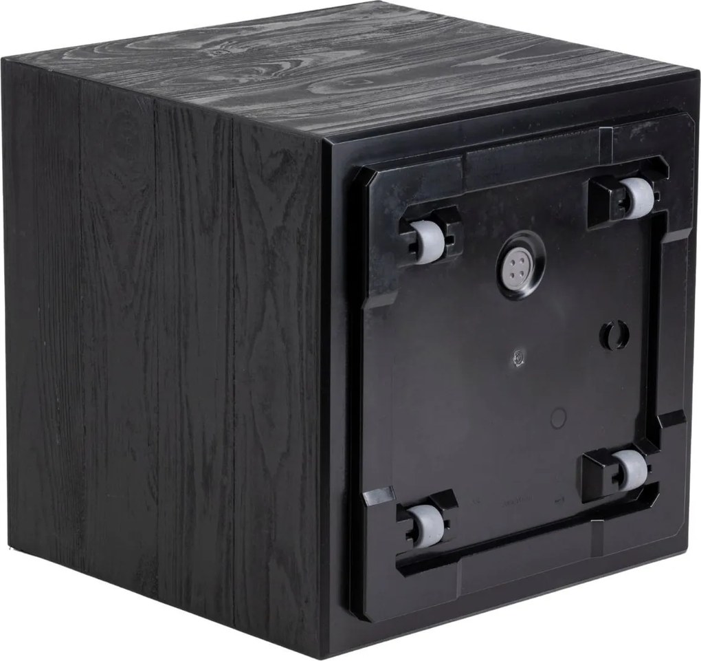 Květináč na kolečkách BETONIQUE 40x40 cm černý