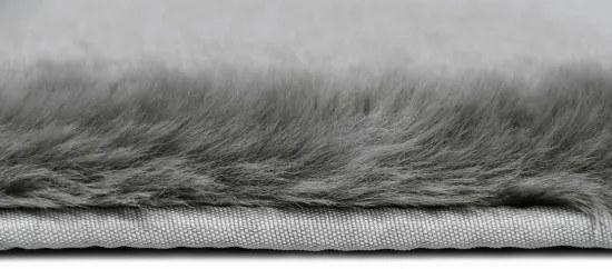 BO-MA, Kúpeľňová predložka Rabbit New dark grey, 60x90, šedá, kúpeľňa